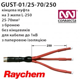 Муфта кінцева GUST-01/3x25-70/250