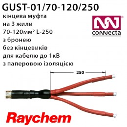 Муфта кінцева GUST-01/3x70-120/250