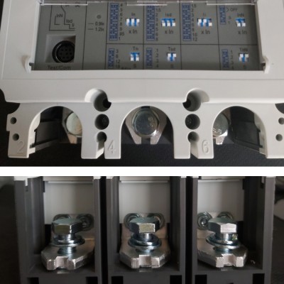 Автоматичний вимикач з регульованим розчеплювачем CHINT NM8S-400S 400A 3P