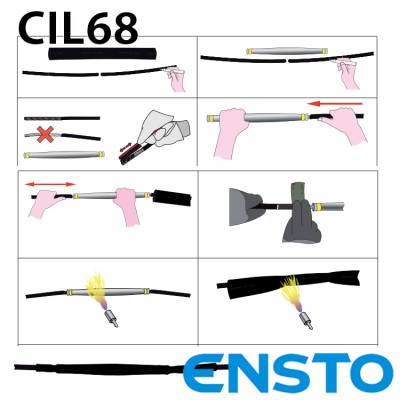 Автоматичний з'єднувальний комплект ENSTO CIL68 для СІП 3х(120-150мм)